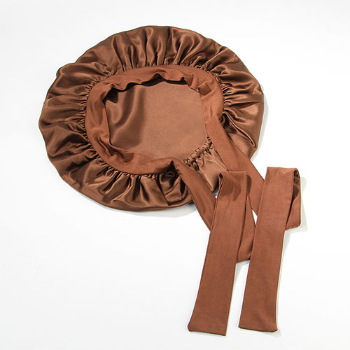 Silk Sleep Bonnet with Tie‑Bow