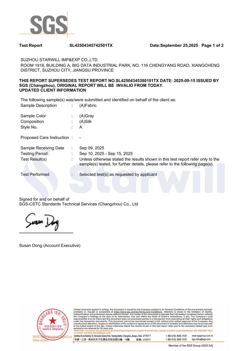 SGS Report